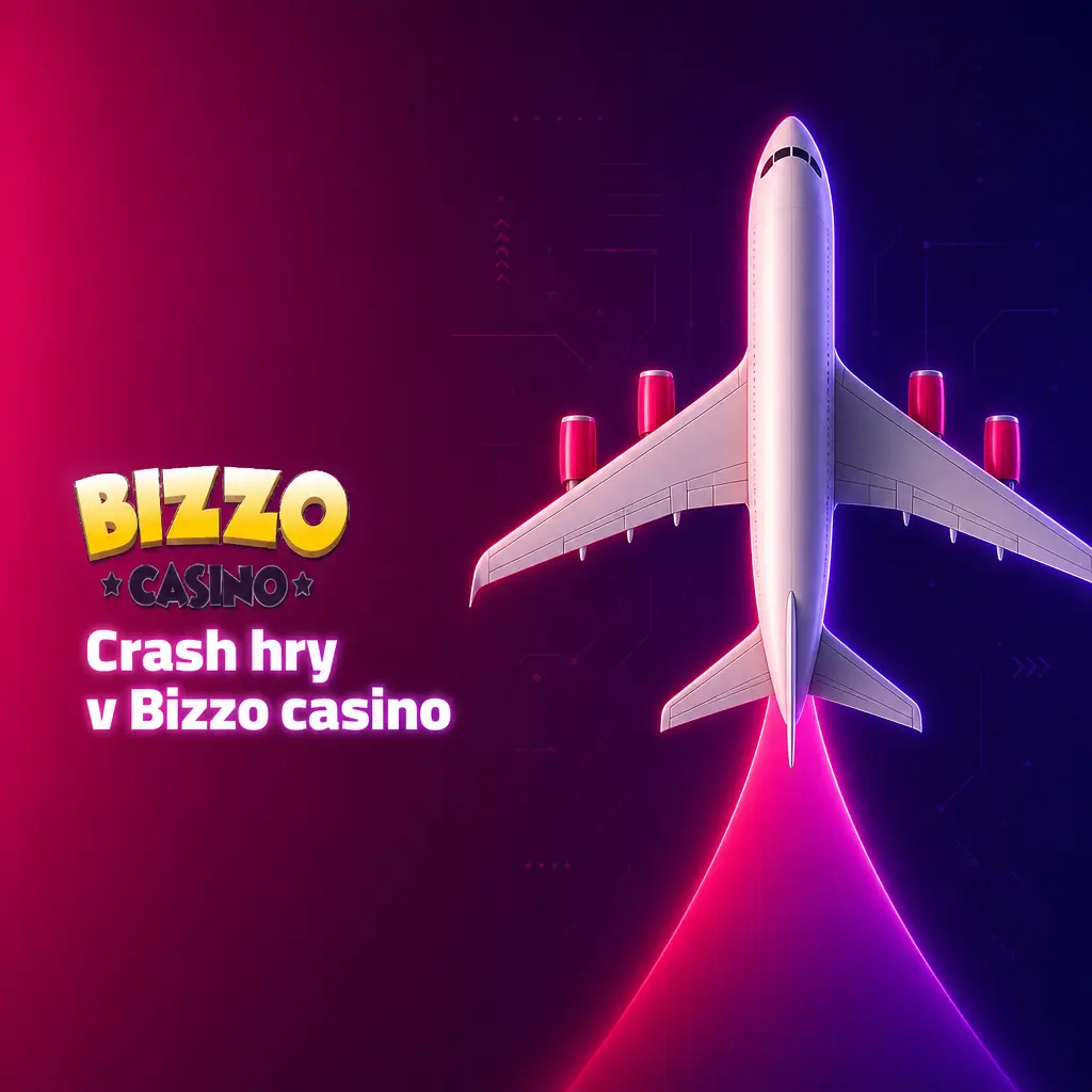 Crash hry v Bizzo casinu s rostoucím multiplikátorem a cash out u titulů Aviator, JetX a Spaceman