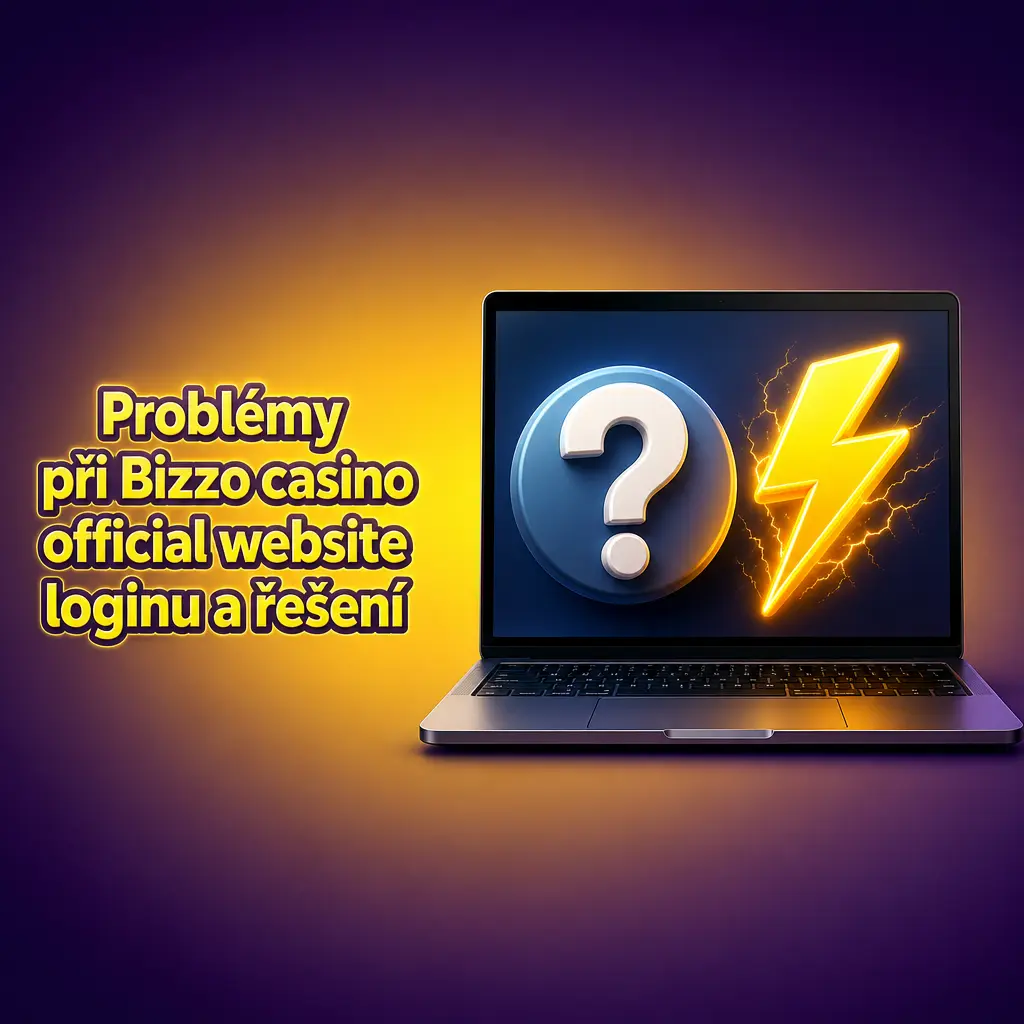 Tabulka řešení problémů s přihlášením do Bizzo casino: heslo, email, prohlížeč a ověření profilu